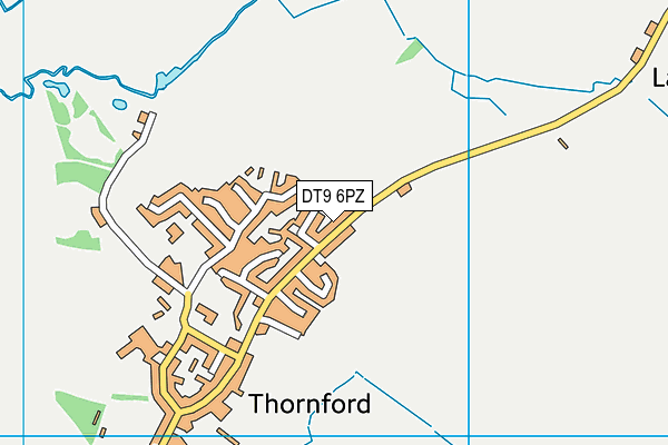 DT9 6PZ map - OS VectorMap District (Ordnance Survey) DT9 6PZ map - OS VectorMap District (Ordnance Survey)