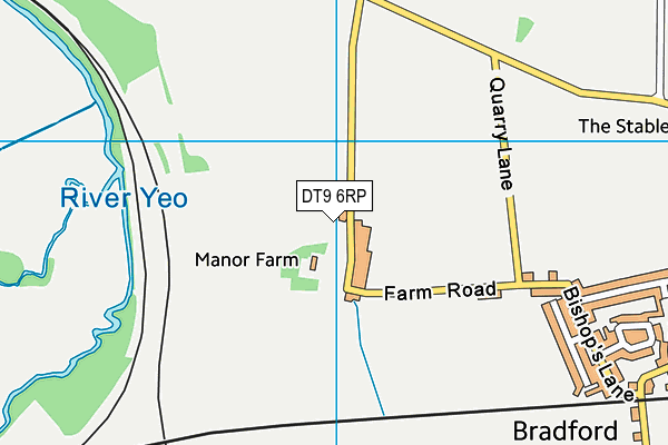 DT9 6RP map - OS VectorMap District (Ordnance Survey) DT9 6RP map - OS VectorMap District (Ordnance Survey)