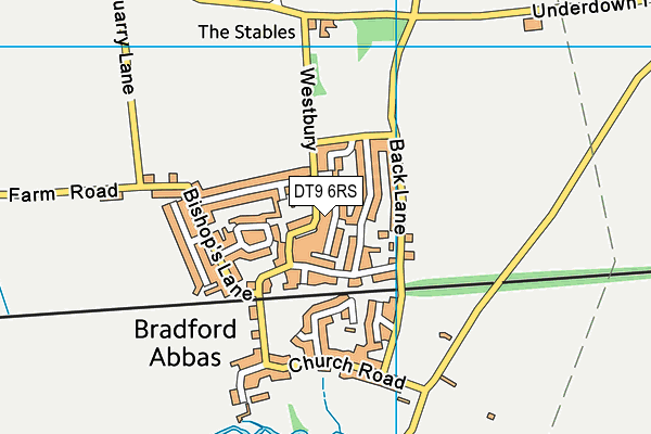 DT9 6RS map - OS VectorMap District (Ordnance Survey) DT9 6RS map - OS VectorMap District (Ordnance Survey)