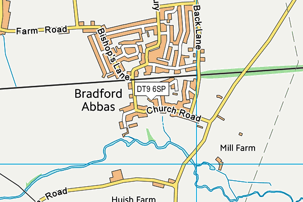 DT9 6SP map - OS VectorMap District (Ordnance Survey) DT9 6SP map - OS VectorMap District (Ordnance Survey)