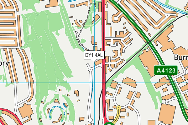 DY1 4AL map - OS VectorMap District (Ordnance Survey) DY1 4AL map - OS VectorMap District (Ordnance Survey)