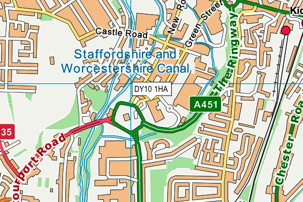 DY10 1HA map - OS VectorMap District (Ordnance Survey) DY10 1HA map - OS VectorMap District (Ordnance Survey)