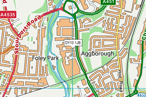 DY10 1JB map - OS VectorMap District (Ordnance Survey) DY10 1JB map - OS VectorMap District (Ordnance Survey)
