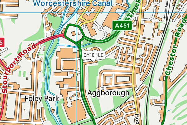 DY10 1LE map - OS VectorMap District (Ordnance Survey) DY10 1LE map - OS VectorMap District (Ordnance Survey)