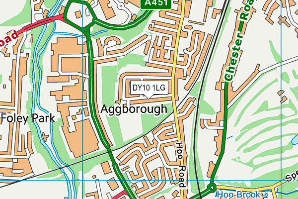 DY10 1LG map - OS VectorMap District (Ordnance Survey) DY10 1LG map - OS VectorMap District (Ordnance Survey)