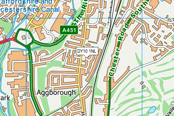 DY10 1NL map - OS VectorMap District (Ordnance Survey) DY10 1NL map - OS VectorMap District (Ordnance Survey)