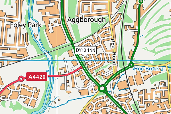 DY10 1NN map - OS VectorMap District (Ordnance Survey) DY10 1NN map - OS VectorMap District (Ordnance Survey)