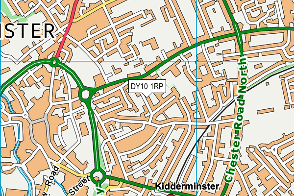DY10 1RP map - OS VectorMap District (Ordnance Survey) DY10 1RP map - OS VectorMap District (Ordnance Survey)