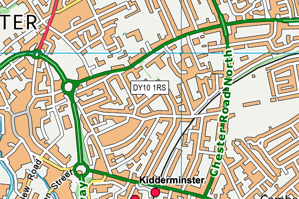 DY10 1RS map - OS VectorMap District (Ordnance Survey) DY10 1RS map - OS VectorMap District (Ordnance Survey)