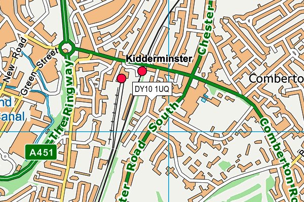 DY10 1UQ map - OS VectorMap District (Ordnance Survey) DY10 1UQ map - OS VectorMap District (Ordnance Survey)
