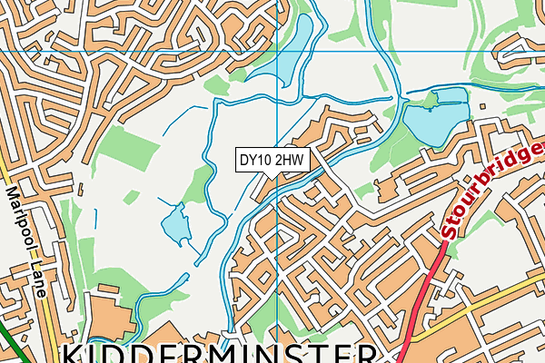 DY10 2HW map - OS VectorMap District (Ordnance Survey) DY10 2HW map - OS VectorMap District (Ordnance Survey)