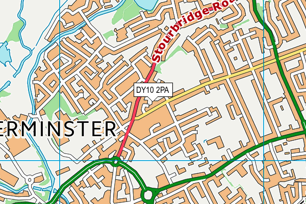 DY10 2PA map - OS VectorMap District (Ordnance Survey) DY10 2PA map - OS VectorMap District (Ordnance Survey)
