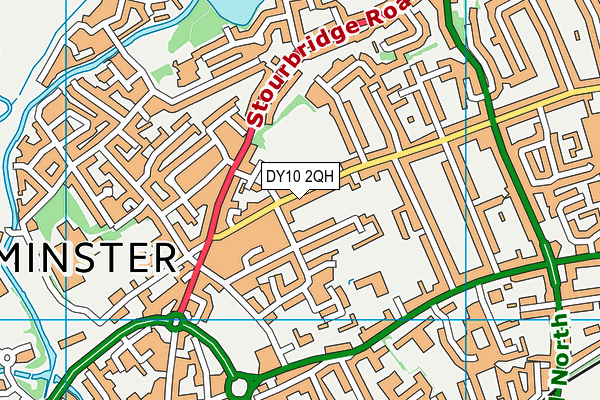 DY10 2QH map - OS VectorMap District (Ordnance Survey) DY10 2QH map - OS VectorMap District (Ordnance Survey)