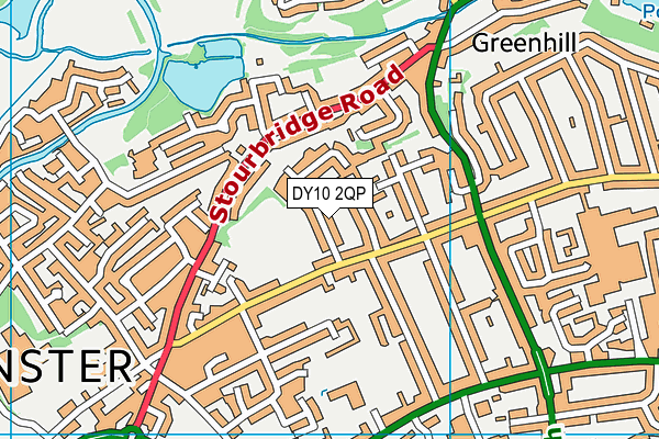 DY10 2QP map - OS VectorMap District (Ordnance Survey) DY10 2QP map - OS VectorMap District (Ordnance Survey)