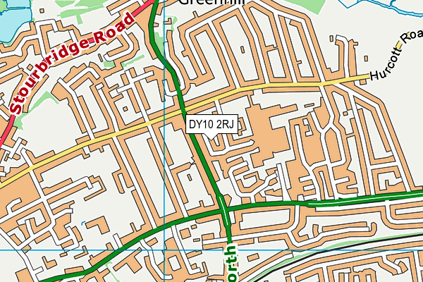 DY10 2RJ map - OS VectorMap District (Ordnance Survey) DY10 2RJ map - OS VectorMap District (Ordnance Survey)