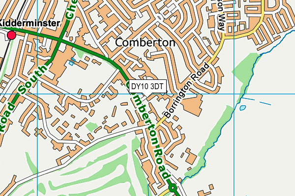DY10 3DT map - OS VectorMap District (Ordnance Survey) DY10 3DT map - OS VectorMap District (Ordnance Survey)