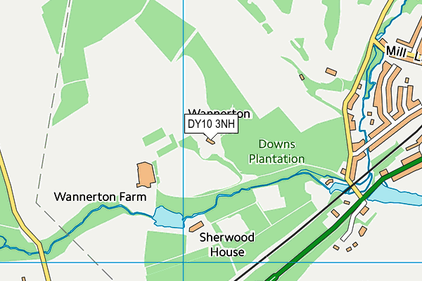 DY10 3NH map - OS VectorMap District (Ordnance Survey) DY10 3NH map - OS VectorMap District (Ordnance Survey)