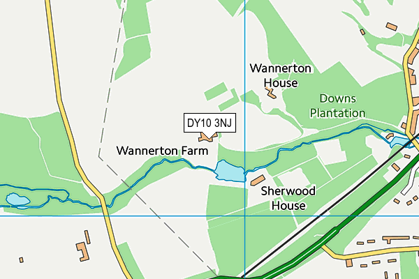 DY10 3NJ map - OS VectorMap District (Ordnance Survey) DY10 3NJ map - OS VectorMap District (Ordnance Survey)