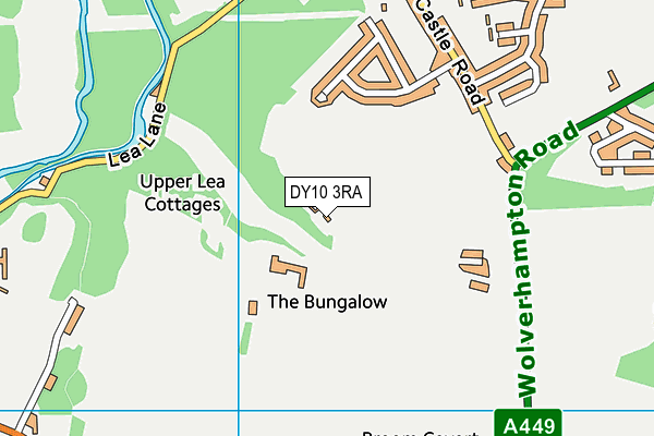 DY10 3RA map - OS VectorMap District (Ordnance Survey) DY10 3RA map - OS VectorMap District (Ordnance Survey)