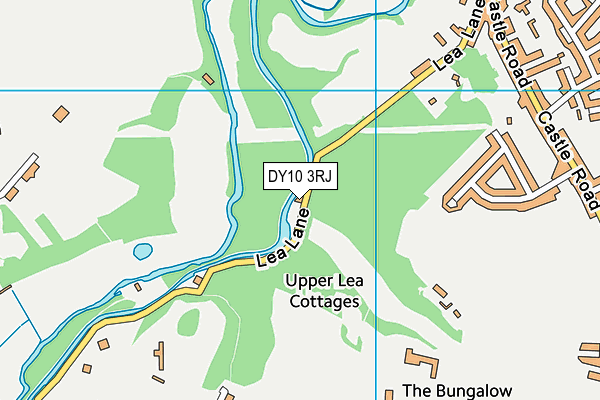 DY10 3RJ map - OS VectorMap District (Ordnance Survey)