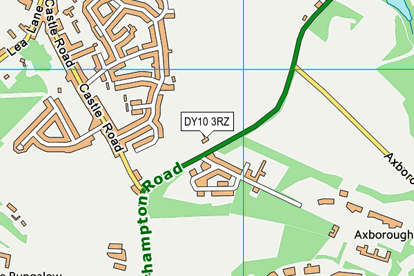 DY10 3RZ map - OS VectorMap District (Ordnance Survey) DY10 3RZ map - OS VectorMap District (Ordnance Survey)