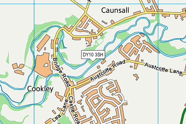 DY10 3SH map - OS VectorMap District (Ordnance Survey) DY10 3SH map - OS VectorMap District (Ordnance Survey)