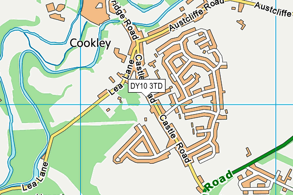 DY10 3TD map - OS VectorMap District (Ordnance Survey) DY10 3TD map - OS VectorMap District (Ordnance Survey)