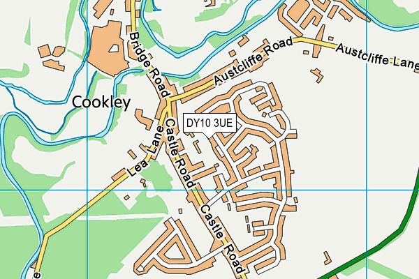 DY10 3UE map - OS VectorMap District (Ordnance Survey) DY10 3UE map - OS VectorMap District (Ordnance Survey)