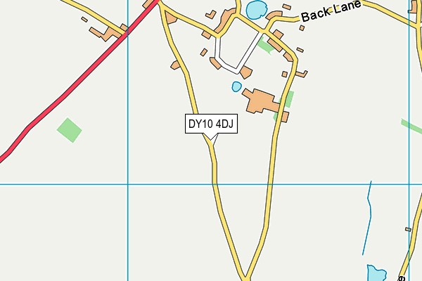 DY10 4DJ map - OS VectorMap District (Ordnance Survey) DY10 4DJ map - OS VectorMap District (Ordnance Survey)