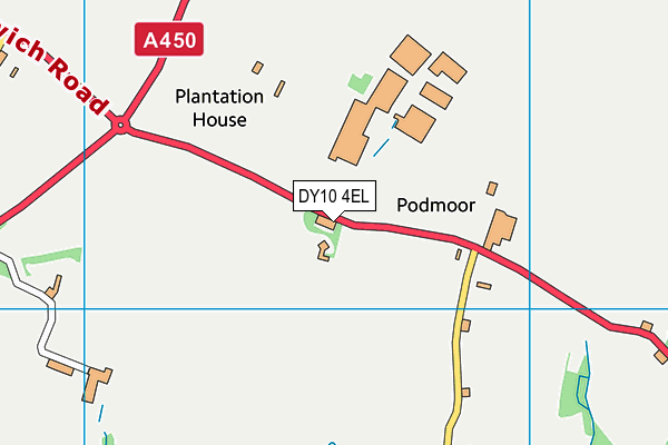 DY10 4EL map - OS VectorMap District (Ordnance Survey) DY10 4EL map - OS VectorMap District (Ordnance Survey)