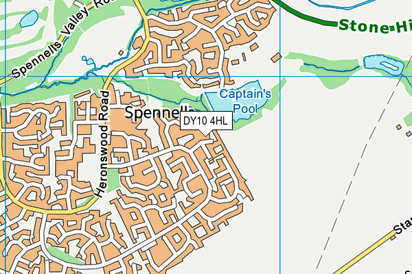 DY10 4HL map - OS VectorMap District (Ordnance Survey) DY10 4HL map - OS VectorMap District (Ordnance Survey)