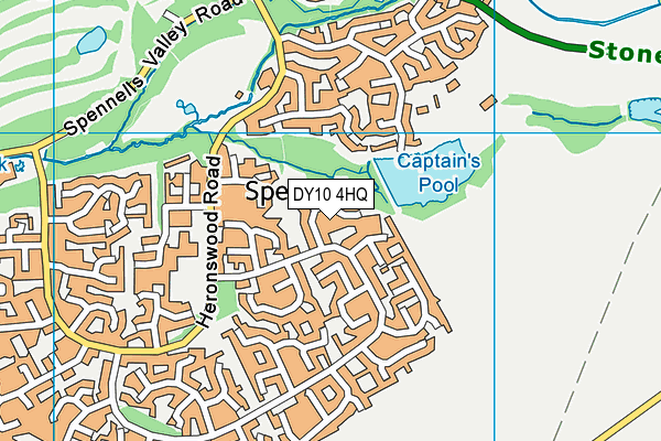 DY10 4HQ map - OS VectorMap District (Ordnance Survey) DY10 4HQ map - OS VectorMap District (Ordnance Survey)