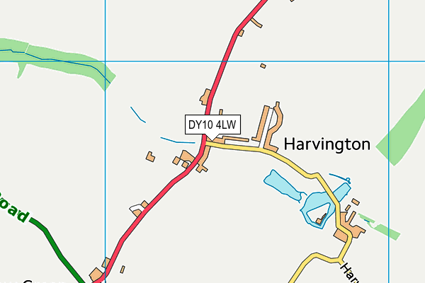 DY10 4LW map - OS VectorMap District (Ordnance Survey) DY10 4LW map - OS VectorMap District (Ordnance Survey)