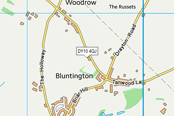 DY10 4QJ map - OS VectorMap District (Ordnance Survey) DY10 4QJ map - OS VectorMap District (Ordnance Survey)