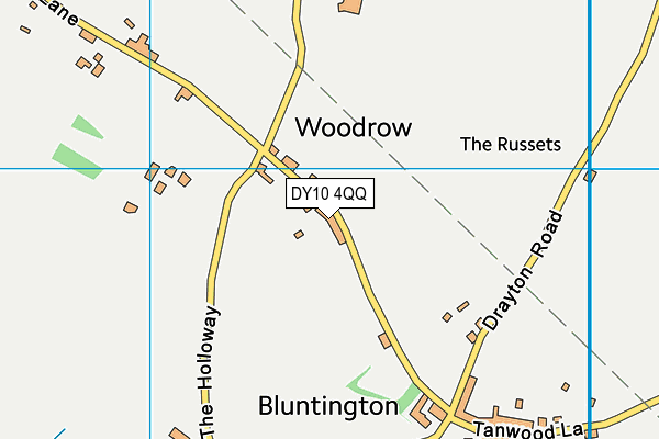 DY10 4QQ map - OS VectorMap District (Ordnance Survey) DY10 4QQ map - OS VectorMap District (Ordnance Survey)