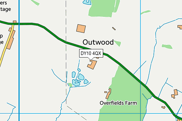 DY10 4QX map - OS VectorMap District (Ordnance Survey) DY10 4QX map - OS VectorMap District (Ordnance Survey)