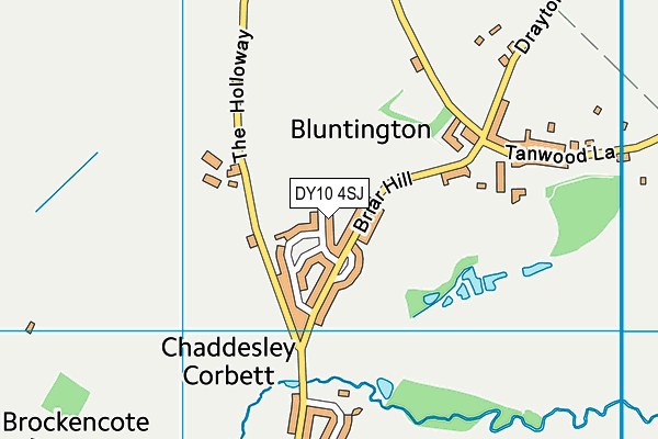 DY10 4SJ map - OS VectorMap District (Ordnance Survey) DY10 4SJ map - OS VectorMap District (Ordnance Survey)