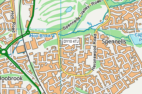 DY10 4TJ map - OS VectorMap District (Ordnance Survey) DY10 4TJ map - OS VectorMap District (Ordnance Survey)