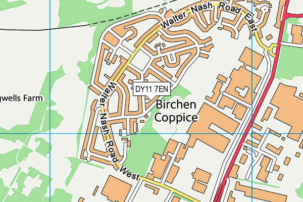 DY11 7EN map - OS VectorMap District (Ordnance Survey) DY11 7EN map - OS VectorMap District (Ordnance Survey)