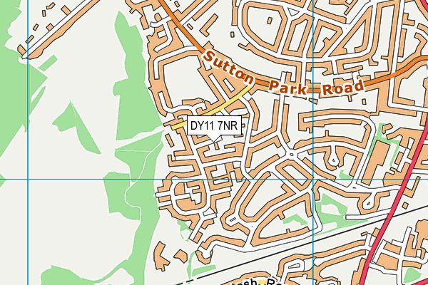 DY11 7NR map - OS VectorMap District (Ordnance Survey) DY11 7NR map - OS VectorMap District (Ordnance Survey)