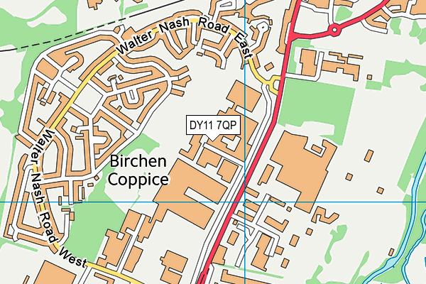 DY11 7QP map - OS VectorMap District (Ordnance Survey) DY11 7QP map - OS VectorMap District (Ordnance Survey)