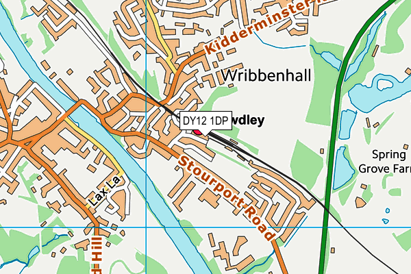 DY12 1DP map - OS VectorMap District (Ordnance Survey) DY12 1DP map - OS VectorMap District (Ordnance Survey)
