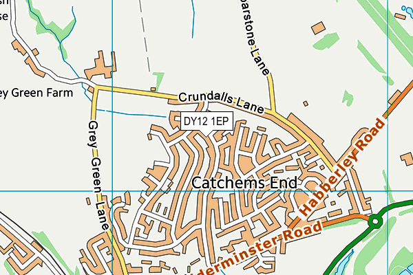 DY12 1EP map - OS VectorMap District (Ordnance Survey) DY12 1EP map - OS VectorMap District (Ordnance Survey)