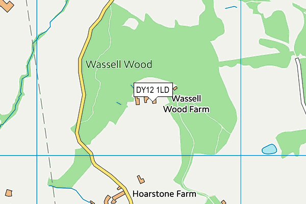 DY12 1LD map - OS VectorMap District (Ordnance Survey) DY12 1LD map - OS VectorMap District (Ordnance Survey)