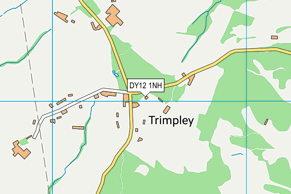 DY12 1NH map - OS VectorMap District (Ordnance Survey) DY12 1NH map - OS VectorMap District (Ordnance Survey)