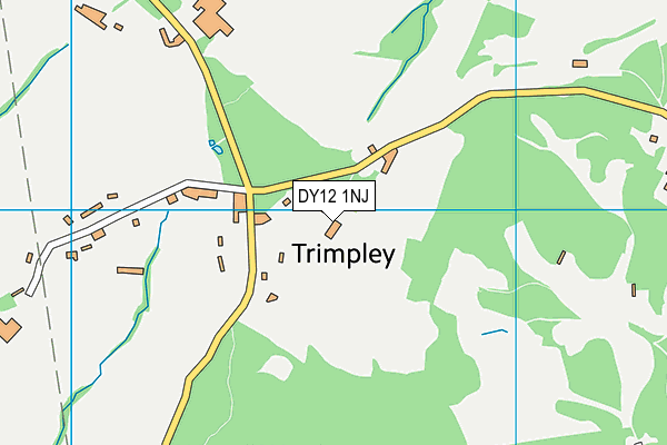 DY12 1NJ map - OS VectorMap District (Ordnance Survey) DY12 1NJ map - OS VectorMap District (Ordnance Survey)