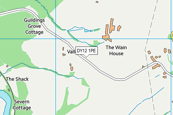 DY12 1PE map - OS VectorMap District (Ordnance Survey) DY12 1PE map - OS VectorMap District (Ordnance Survey)