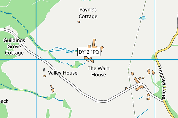 DY12 1PQ map - OS VectorMap District (Ordnance Survey) DY12 1PQ map - OS VectorMap District (Ordnance Survey)