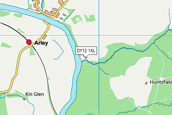 DY12 1XL map - OS VectorMap District (Ordnance Survey) DY12 1XL map - OS VectorMap District (Ordnance Survey)