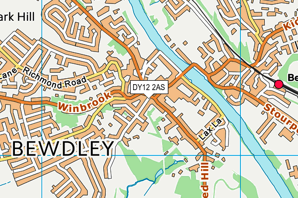 DY12 2AS map - OS VectorMap District (Ordnance Survey) DY12 2AS map - OS VectorMap District (Ordnance Survey)